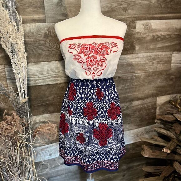 Dina Be strapless dress - Picture 1 of 9